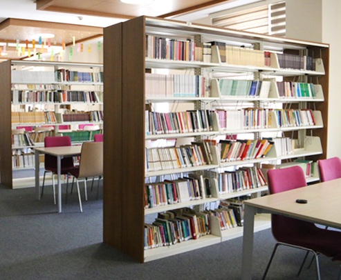 Library Bookshelves, Journal Racks