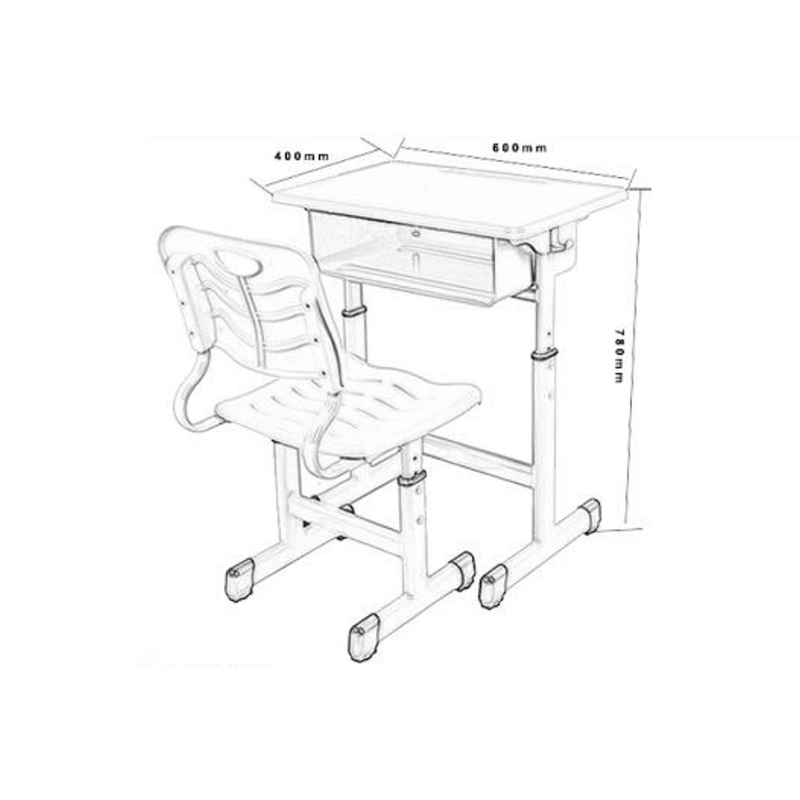 UC-A0703 Single Student Desk Chair