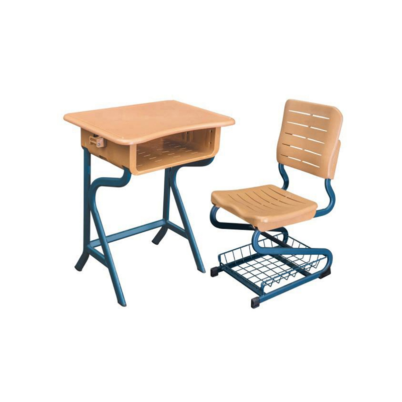 UC-A0602 Classroom Plastic Single Student Desk And Chair