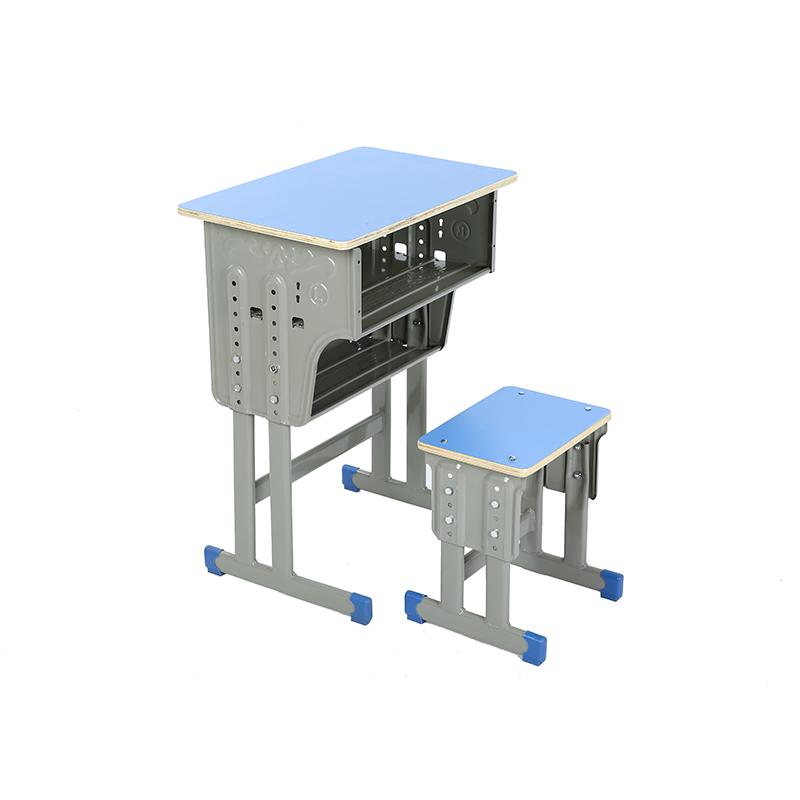 UC-A2001 Double Layer Single Student Adjustable Desk And Chair