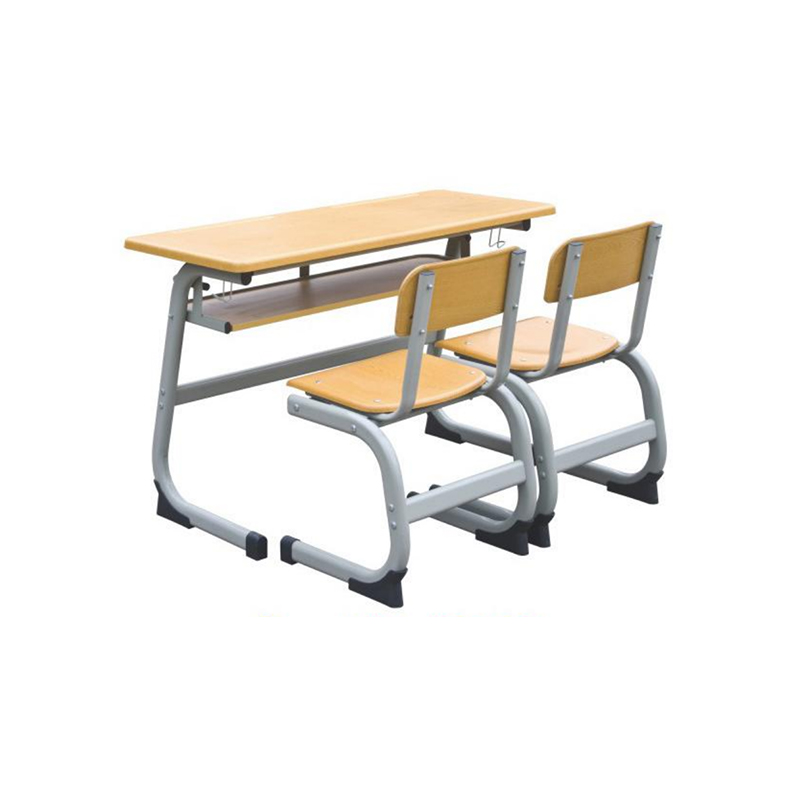UC-A2102 Non-Upgradeable School Double Desk And Chair