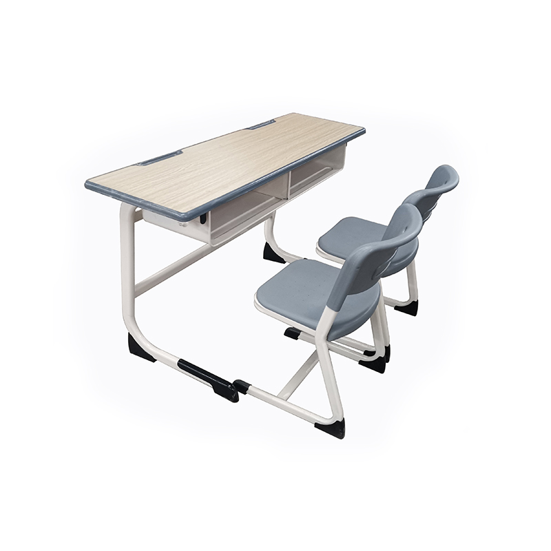UC-A2102 Non-Upgradeable School Double Desk And Chair