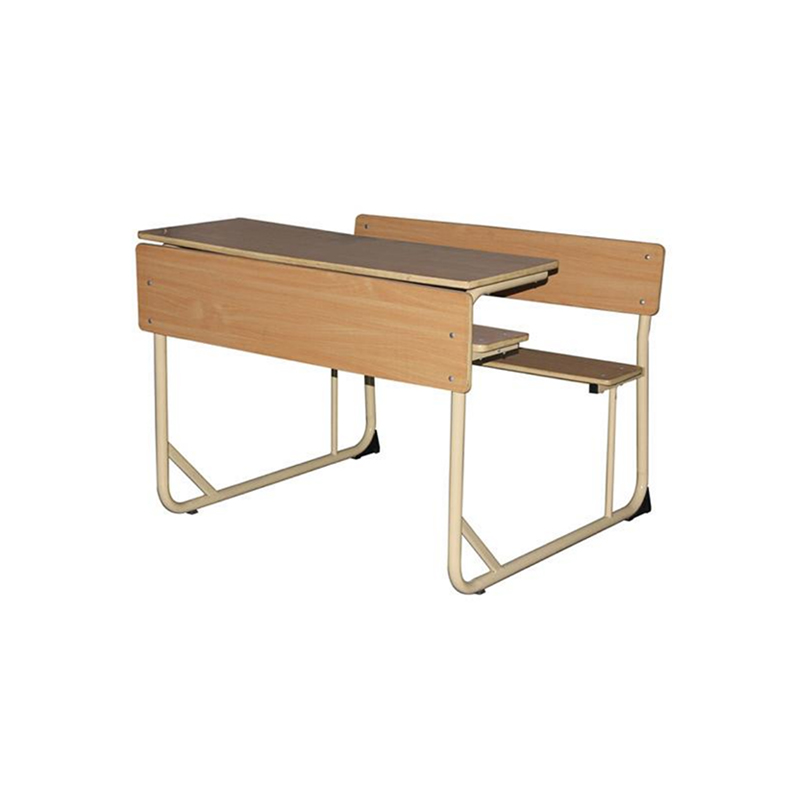 UC-A2204 Double Seat Wooden Desk And Chair For Students