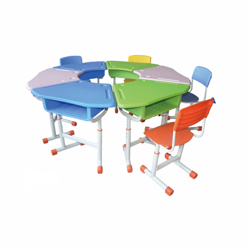 HS-E028 Steel Desks And Chairs