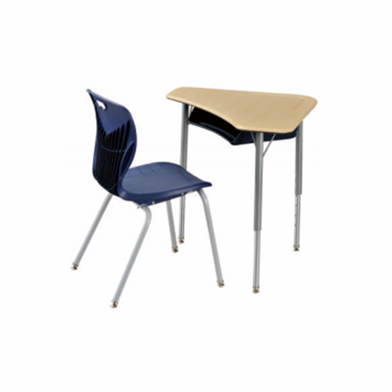 HS-008 Multiple Sizes Solid Desk And Chairs