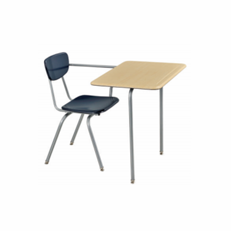 HS-009 Multiple Sizes Solid Desk And Chairs