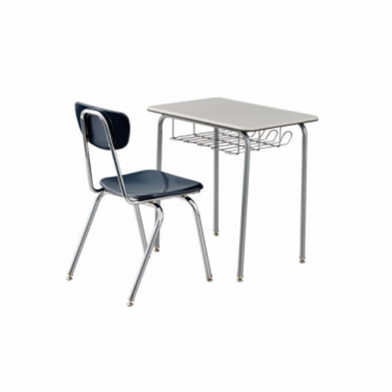 HS-005 Multiple Sizes Solid Desk And Chairs