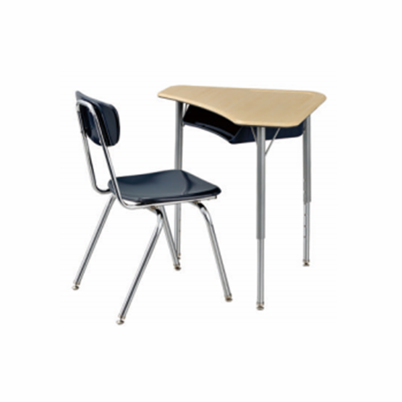 HS-007 Multiple Sizes Solid Desk And Chairs